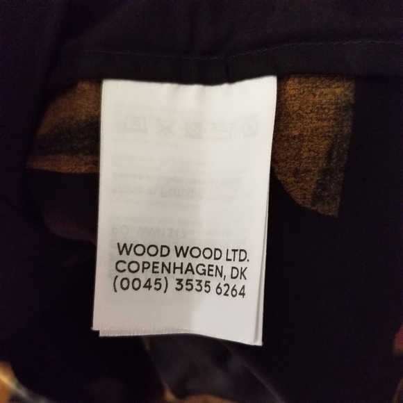 𝅺nwt Wood Wood David JM Street Fink Button Down Size Small - Picture 8 of 15